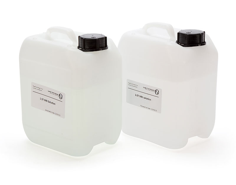 MRI phantom filling solutions